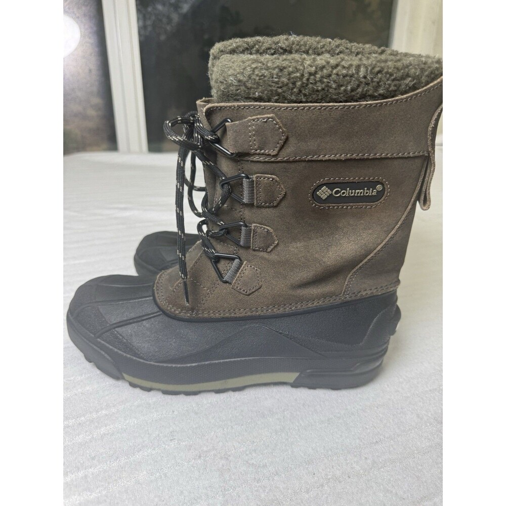 Columbia North Polarys Winter Snow Boots Brown Size US 6 Lace Up Removable Liner